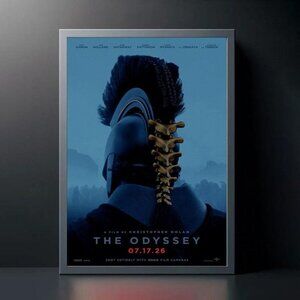 The Odyssey (2026) Film Poster, Modern Movies Art Print